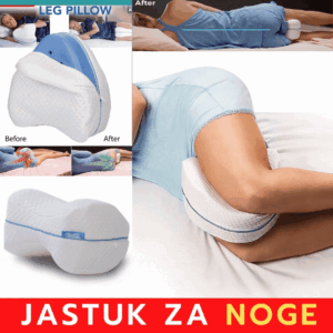 Jastuk za noge i kolena – Ublažava bolove išijasa, leđa, bokova, kolena, zglobova i trudnoće