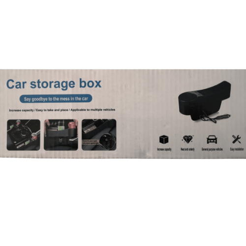 Organizer za auto sa 2 USB ulaza za punjenje - Slika 4