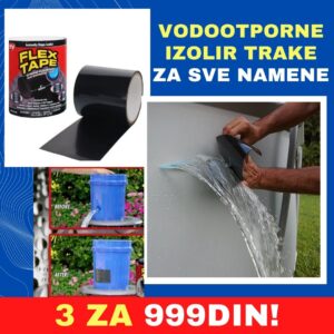 Vodootporna izolir traka za sve namene 3 za 899 din!