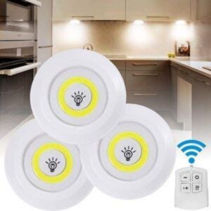 Set od 3 LED BEŽIČNE sijalice-sa daljinskim upravljačem