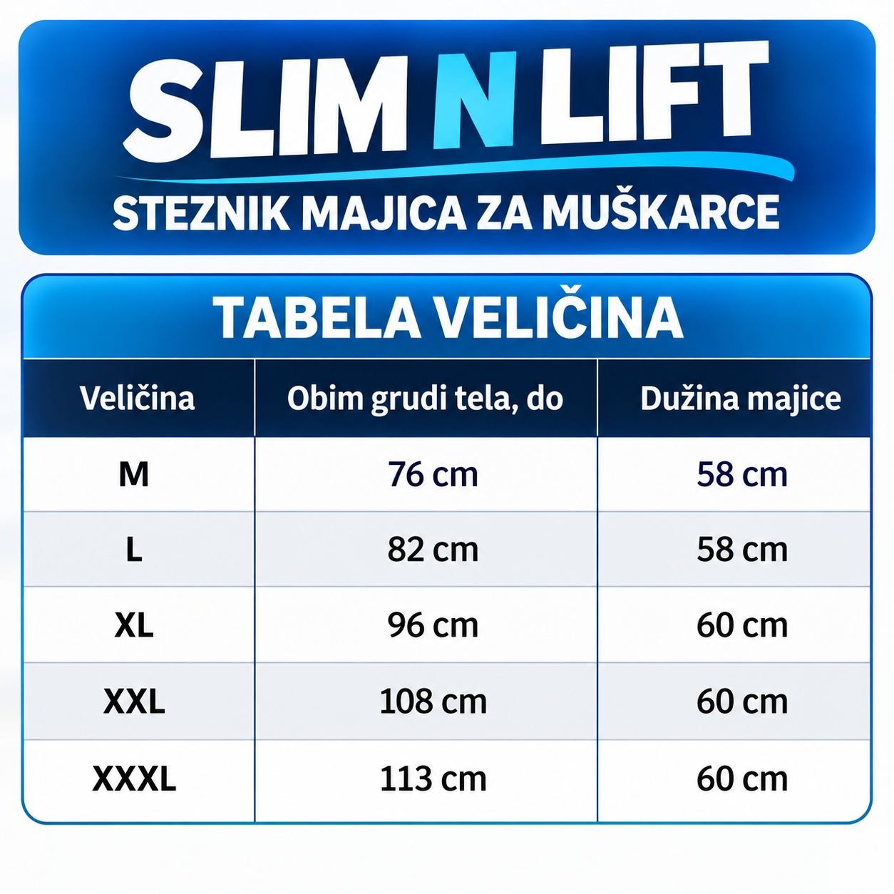 Super steznik/majica za muškarce 1+1 komada, - 50% - Slika 2