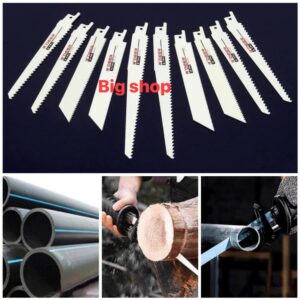 Listovi za ubodnu testeru za drvo metal - SET OD 10kom