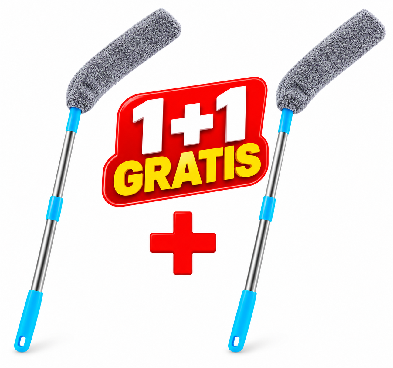 Savitljivi brisko za čišćenje teško dostupnih mesta – savitljivi mop (savitljivi brisko za pod) 1+1 GRATIS!